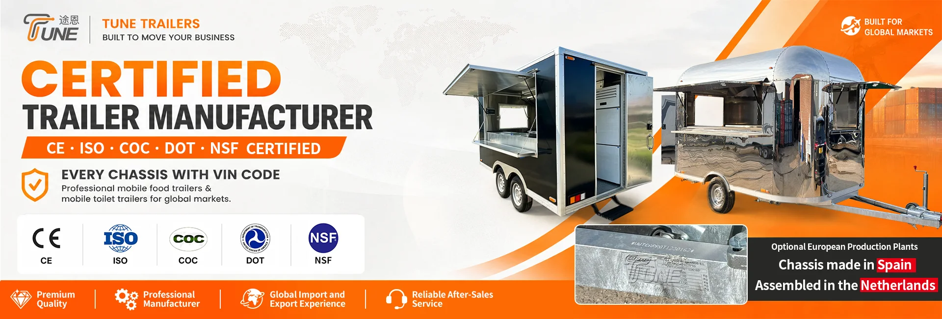 Tilpasset food truck produsent Kina - TUNE Tilpasset food truck produsent Kina - TUNE