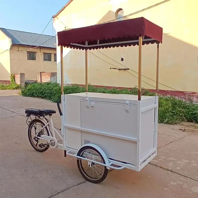 Klassisk pedal iskremvognsykkel