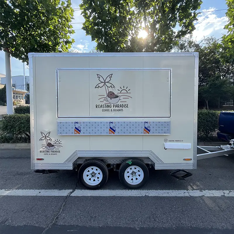 Kommersiell Full Kitchen Mobile Trailer