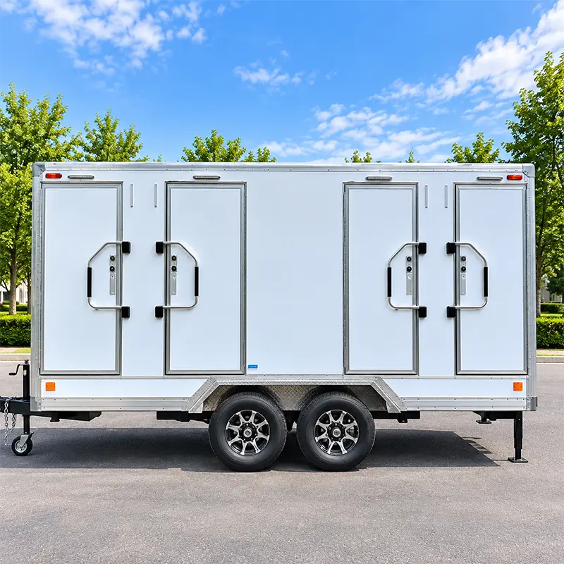 Four Station Luxury Restroom Trailer