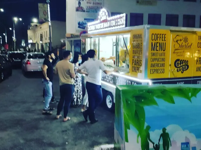 Mobile Bakery Fast Food Kitchen Trailer