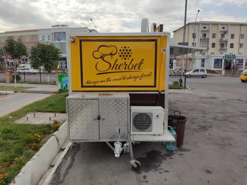 Mobile Bakery Fast Food Kitchen Trailer