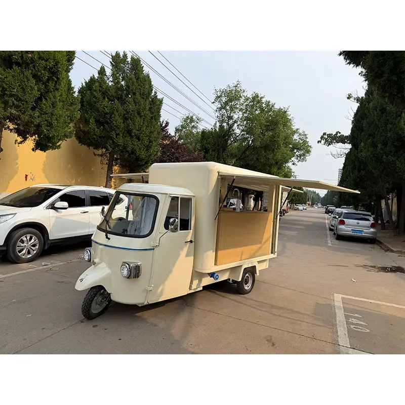 Piaggio Ape mobil kaffebar lastebil